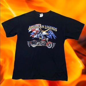 Vintage Motorcycle Graphic T-Shirt
